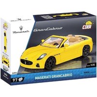 COBI 24504 - Maserati GranCabrio, gelb, Luxus-Sportwagen, 1:35, Bausatz von Cobi