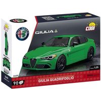 COBI 24605 - Alfa Romeo Giulia Quadrifoglio, Sportlimousine, Bausatz 1:35, 90 Bauteile von Cobi