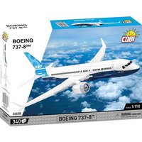 COBI 26608 - Boeing 737-8, Maßstab 1:110, Bausatz 340 Klemmbauteile von Cobi