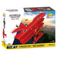 COBI 2986 1:32 Fokker Dr.I Red Baron von Cobi