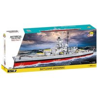 COBI Historical Collection 4835 - Battleship Gneisenau WWII, Schlachtschiff 2. Weltkrieg Baujahr 1941, 2.417 Klemmbausteine, 1:300 von Cobi GmbH