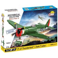 COBI 5736 1:32 P-47 Thunderbolt & Tank Trailer - Executive Edition von Cobi