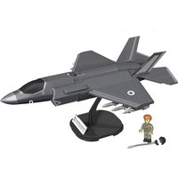 COBI Armed Forces 5830 - F-35B Lightning II Royal Air Force, 594 Klemmbausteine, 1 Figur von Cobi