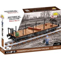 COBI 6284 1:35 Schwerer Plattformwagen Type SSYS von Cobi