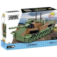 COBI Armed Forces 3105 - Leopard 1, Panzer, Maßstab 1:72, Bausatz, 147 Teile von Cobi