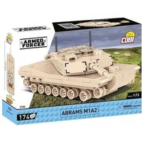 COBI Armed Forces 3106 - Abrams M1A2, Panzer, Maßstab 1:72, Bausatz, 174 Teile von Cobi