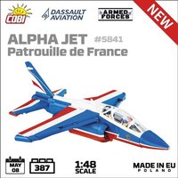 COBI Armed Forces 5841 - Alpha Jet Patrouille de France, 1:48 Bausatz, 387 Klemmbausteine von Cobi GmbH