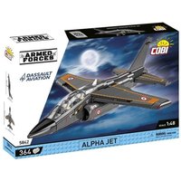 COBI Armed Forces 5842 - Alpha Jet French Air Force, 364 Klemmbausteine von Cobi