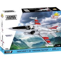 COBI Armed Forces 5858 - Northrop F-5A Freedom Fighter Kampfflugzeug, 1:48 Bausatz, 358 Teile von Cobi