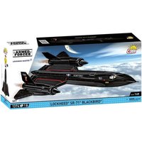 COBI Armed Forces 5891 - Lockheed SR-71 Blackbird, US Militär Flugzeug, Bausatz 1:48, 1374 Klemmbausteine/1 Figur von Cobi