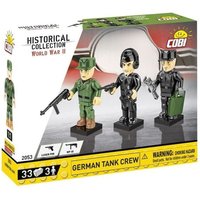 COBI Historical Collection 2053 - German Tank Crew, 3 Figuren, deutsche Soldaten, WWII, 33 Bauteile von Cobi