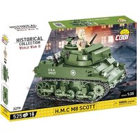 COBI Historical Collection 2279 - H.M.C M8 Scott, Haubitze, Panzer, WWII, Bauset von Cobi