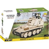 COBI Historical Collection 2282 - Marder III Ausf.M (Sd.Kfz.138), Jagd-Panzer, WWII, Bauset von Cobi