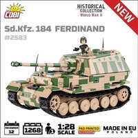 COBI Historical Collection 2583 - SD.Kfz. 184 Ferdinand Panzer, World War II, 1268 Klemmbausteine von Cobi