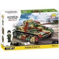 COBI Historical Collection 2592 - PzKpfw IV Ausf. G, Panzerkampfwagen IV, WWII, Bausatz 1:28, 1107 Bauteile von Cobi