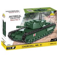 COBI Historical Collection 2717 - WWII Churchill MK.IV, Panzer, Bausatz, 315 Teile von Cobi