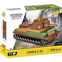 COBI Historical Collection 3093 - Somua S-35 Panzer, WWII, 1:72 Bausatz, 99 Teile von Cobi