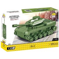 COBI Historical Collection 3098 - IS-2-Panzer, WWII, Maßstab 1:72, Bausatz, 130 Teile von Cobi