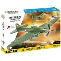 COBI Historical Collection 5744 - Ilyushin II 02 Shturmovik MWP, 643 Klemmbausteine von Cobi