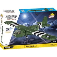 COBI Historical Collection 5755 - Waco CG-4, Segelflugzeug, WWII, 1:48 Bausatz, 784 Teile/1 Figur von Cobi