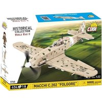 COBI Historical Collection 5760 - MACCHII C.202 Folgore, WWII, Jagdflugzeug, Bausatz 1:32, 404 Klemmbausteine von Cobi