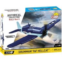 COBI Historical Collection 5883 - Grumman F6F Hellcat, Jagdflugzeuge, WWII, Bausatz 1:48, 235 Bauteile von Cobi