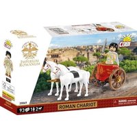 COBI Imperium Romanum 20069 - Roman Chariot, Römischer Streitwagen, Bausatz, 93 Klemmbausteine/1 Figur/2 Pferde von Cobi