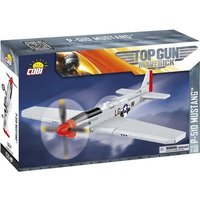 COBI Top Gun Maverick 5847 - P-51D Mustang, Film-Flugzeug, 150 Klemmbausteine, Bausatz von Cobi