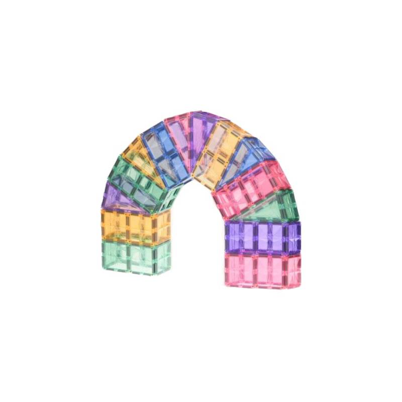 Coblo Magnetic Building Tiles Pastel 100 Pieces von Coblo