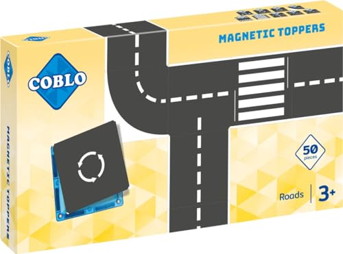 Coblo Magnetisches straßen 50 Stück - Magnetspielzeug - Geschenk 3 Jahre - Montessori-inspiriertes - Fördert Kreativität & Lernfähigkeiten - STEAM-Bildung - Spielzeug Ab 3 Jahren Coblo Magnetisches straßen 50 Stück - Magnetspielzeug - Geschenk 3 Jahre - Montessori-inspiriertes - Fördert Kreativität & Lernfähigkeiten - STEAM-Bildung - Spielzeug Ab 3 Jahren von Coblo