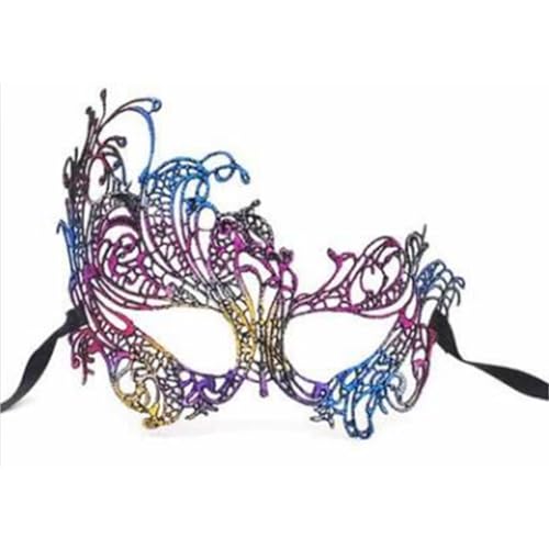 CocMouse Maskerade Masken für Frauen Männer Halloween Party Fancy Maske Kostüm Maske Abend Prom Ball Maske Bar Kostüme Accessoire (Multicolor, One Size) von CocMouse