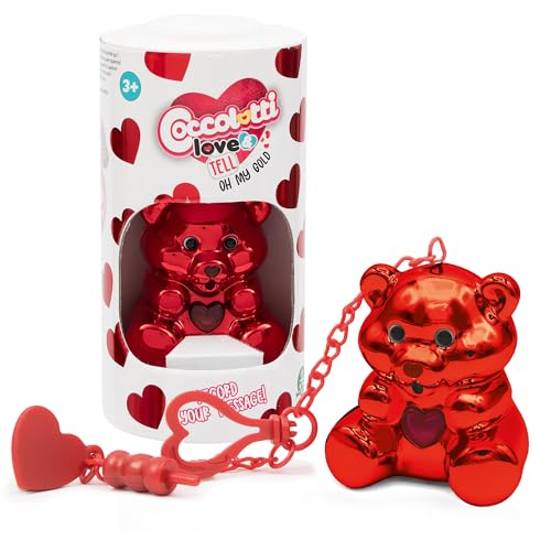 Coccolotti, Oh My Gold! Interaktiver Bär mit Sound und Lichteffekten, rotes Modell, für Kinder ab 3 Jahren, CCL455 Coccolotti, Oh My Gold! Interaktiver Bär mit Sound und Lichteffekten, rotes Modell, für Kinder ab 3 Jahren, CCL455 von Coccolotti