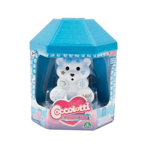 Coccolotti - Polar Bear zufällige Überraschung, 3 Eisbären mit Flasche und Iglu-Plattform, zufällige Farbe, leuchtet bei Kälte auf, ab 3 Jahren, berühmte (CCL21000) von Coccolotti