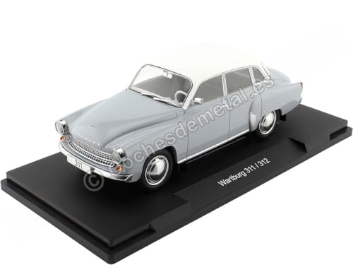 Cochesdemetal 1:18 Modellauto - Copy of 1967 Wartburg 353 Beige - Auto - Jugendliche - Teenager - Unisex - Klassiker - Metall - Manual - 23 cm x 10 cm x 7.5 cm von Cochesdemetal