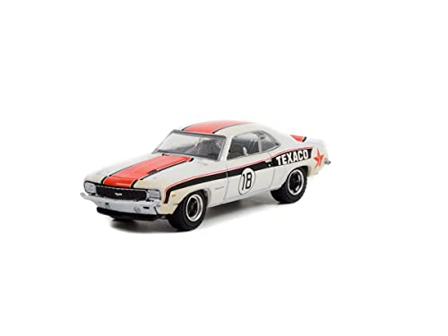 Kompatibel mit Chevrolet Camaro RS Texaco Running on Empty Series 14" 1:64 Greenlight 41140B von Cochesdemetal