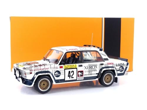 Kompatibel mit Lada VAZ 2105 VFTS Nr. 42 Brundza/Neyman Rally 1000 Lagos 1:18 IXO Models 18RMC146.22 von Cochesdemetal