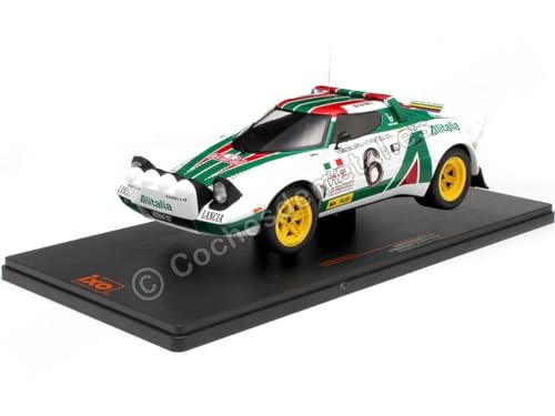 LANCIA STRATOS HF N.6 RALLY MONTE CARLO 1976 WALDEGAARD/THORSZEL.1:18 von Cochesdemetal