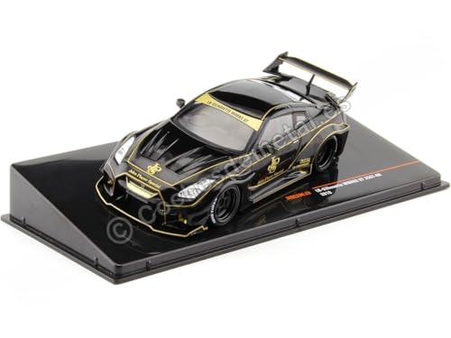 Kompatibel mit Nissan 35GT RR JSP LB-Silhouette Works GT RHD Jon Player Special Schwarz/Gold 1:43 IXO Models MOC330.22 von Cochesdemetal