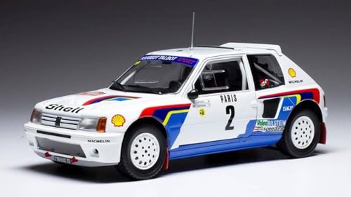 Kompatibel mit Peugeot 205 T16 Nr. 2 Vatanen/Harryman Gewinner Rally Monte Carlo 1:24 IXO Models 24RAL024A von Cochesdemetal