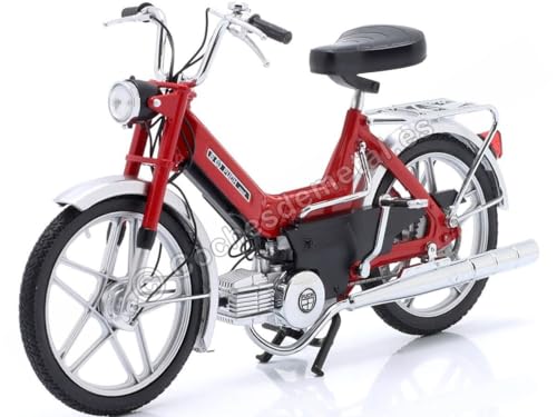 Kompatibel mit Puch Maxi N Red 1:10 50CC Legends 10012 Moped von Cochesdemetal