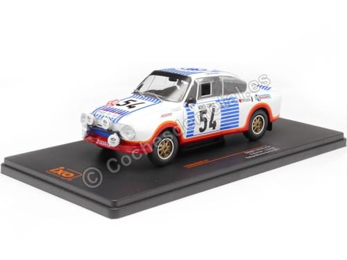 Kompatibel mit Skoda 130 RS Nr. 54 Kvaizar/Kotek Rallye Monte Carlo 1:24 IXO Modelle 24RAL030B.22 von Cochesdemetal