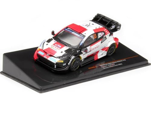 Kompatibel mit Toyota GR Yaris Rally1 Hybrid Nr.33 Evans/Martin Winner Rally Kroatien 1:43 IXO Modelle RAM902.22 von Cochesdemetal