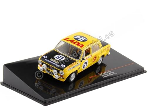 MODELLINO IN Scala COMPATIBILE Con Lada 1600 N.81 Rally Acropolis 1977 BRUNDZA/Brum 1:43 IXO MODEL RAC410 von Cochesdemetal