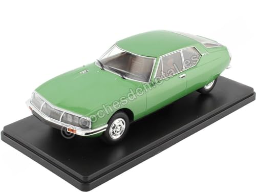 Modellfahrzeug Citroën SM, metallic-hellgrün, 1970. von Cochesdemetal