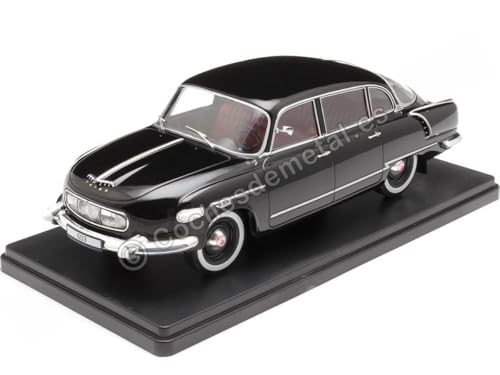 Modellfahrzeug Tatra 603, schwarz, 1956. von Cochesdemetal