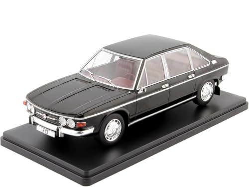 Modellfahrzeug Tatra 613, schwarz, 1973. von Cochesdemetal