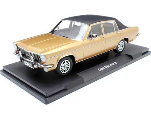 OPEL DIPLOMAT B 1972 MET.BEIGE/MATT BLACK 1:18 OPEL DIPLOMAT B 1972 MET.BEIGE/MATT BLACK 1:18 von Model Car Group