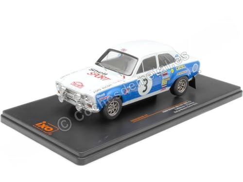 Passend für Ford Escort RS 1600 MK I Nº3 Mäkinen/Liddon Rally Monte Carlo 1:24 IXO Models 24RAL033B.22 von Cochesdemetal