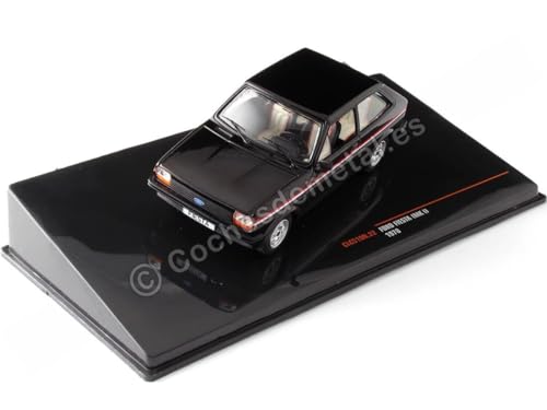 FORD FIESTA MK I 1978 BLACK 1:43 von Cochesdemetal