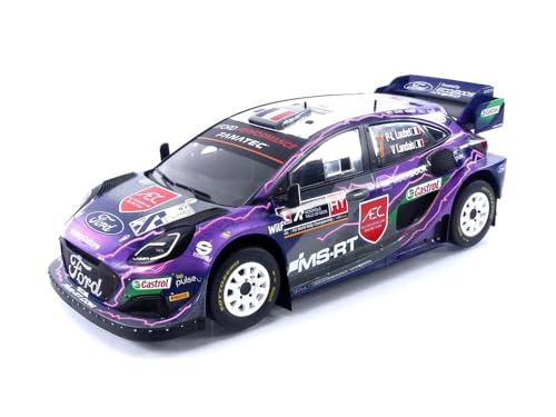 Passend für Ford Puma Rally1 Nº7 Loubet/Landais Rally Akropolis 1:18 IXO Models 18RMC138.22 von Cochesdemetal